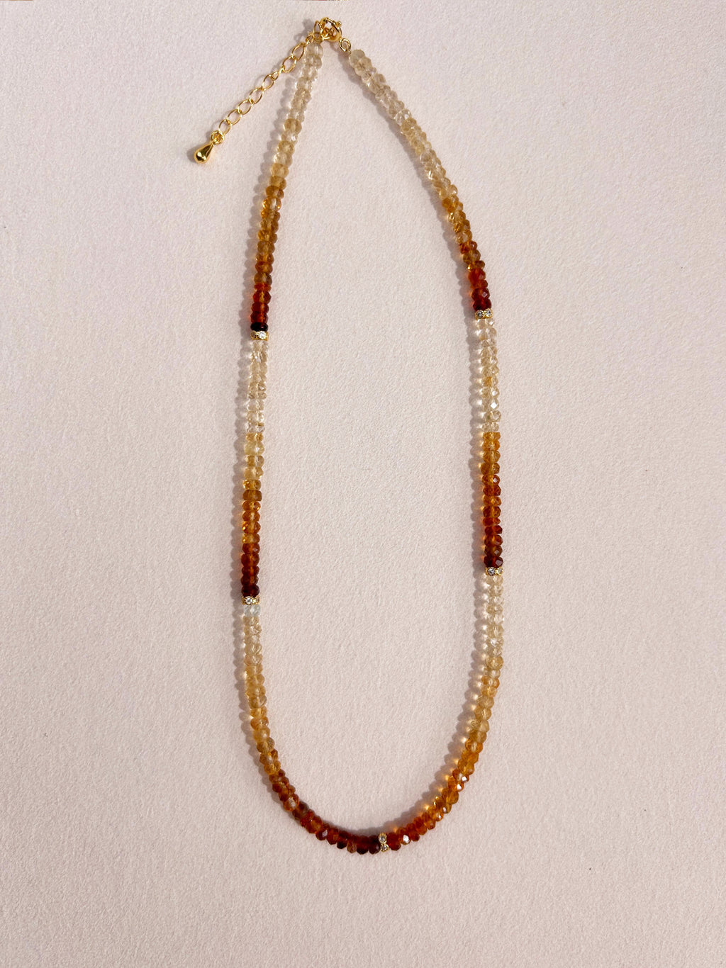 Collier en citrine