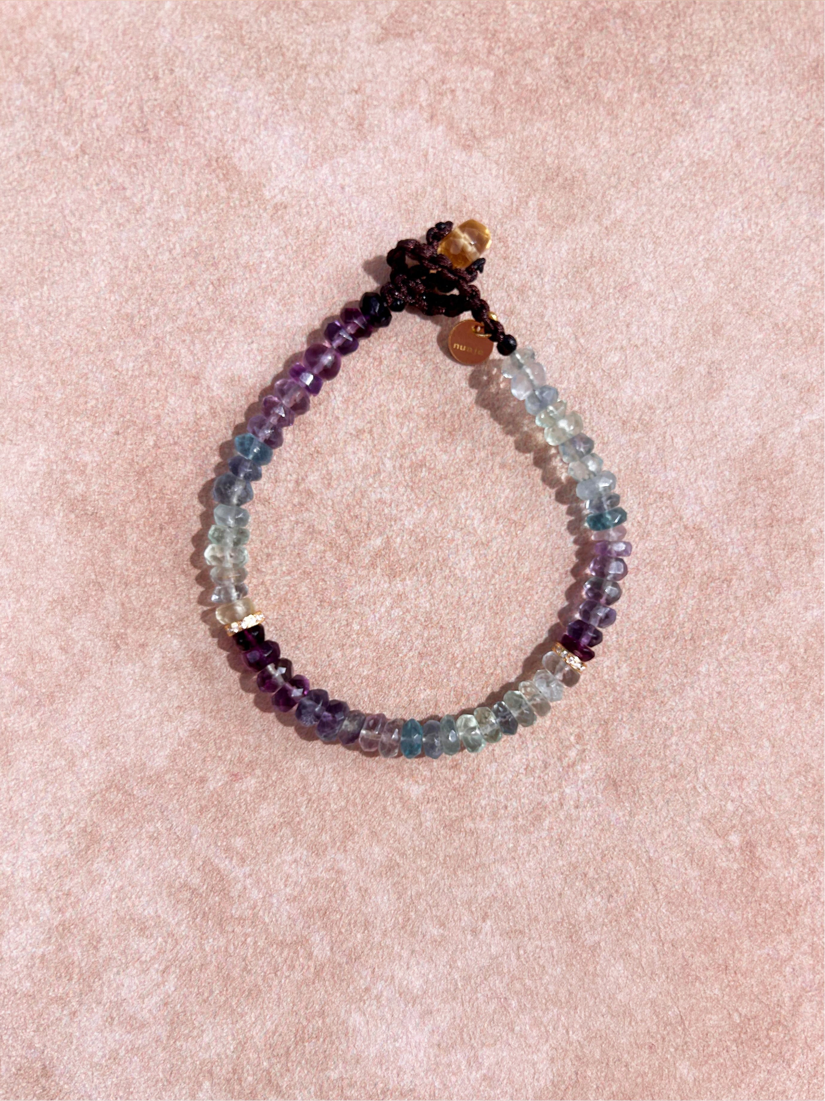 Bracelet en fluorite