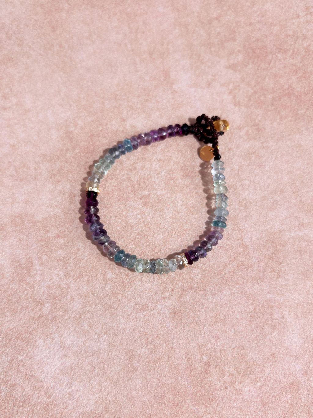 Bracelet en fluorite