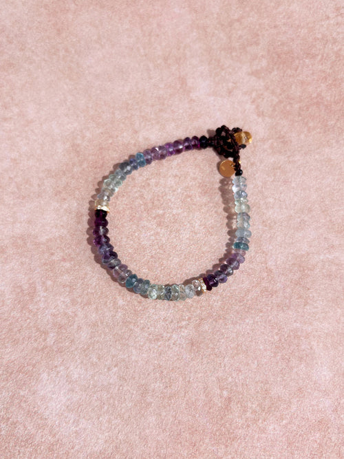 Bracelet en fluorite
