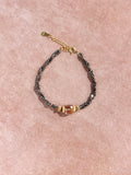 Bracelet en pyrite de rutile