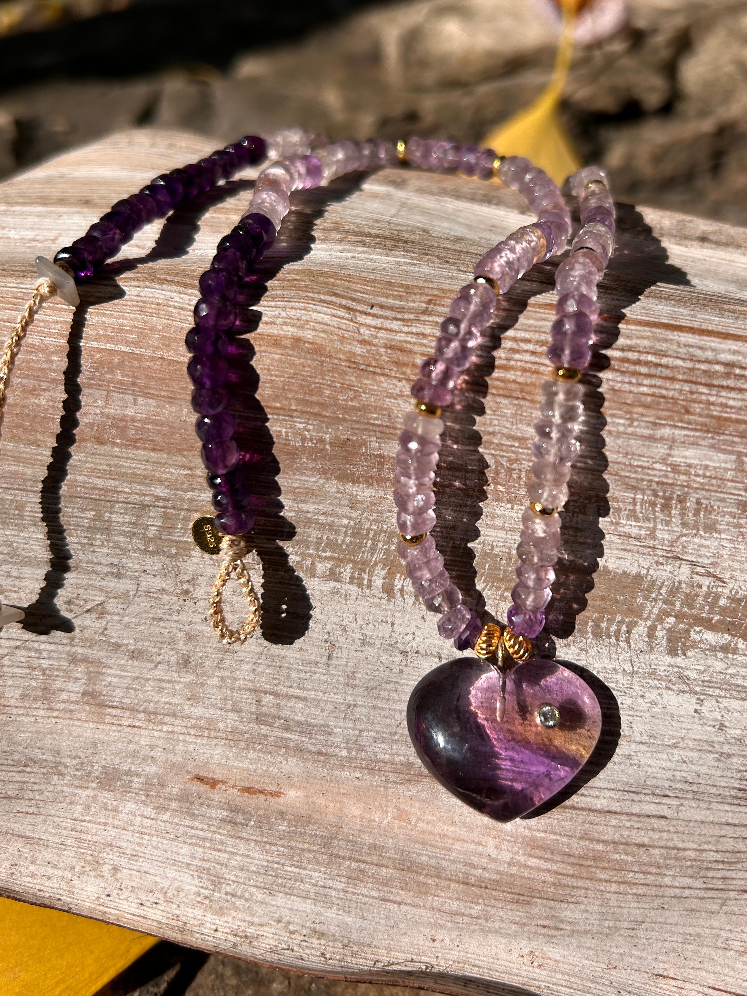 Collier de la série Cœur flâneur