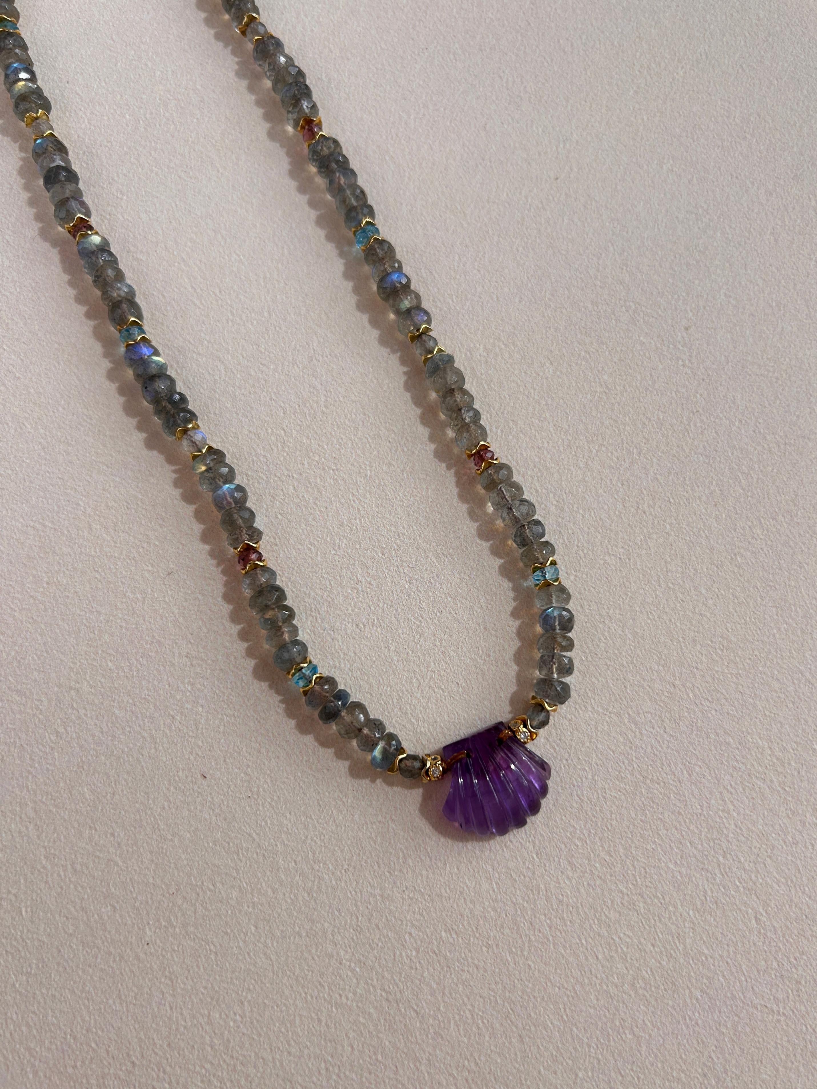 Collier Requiem des Coquillages et des Étoiles