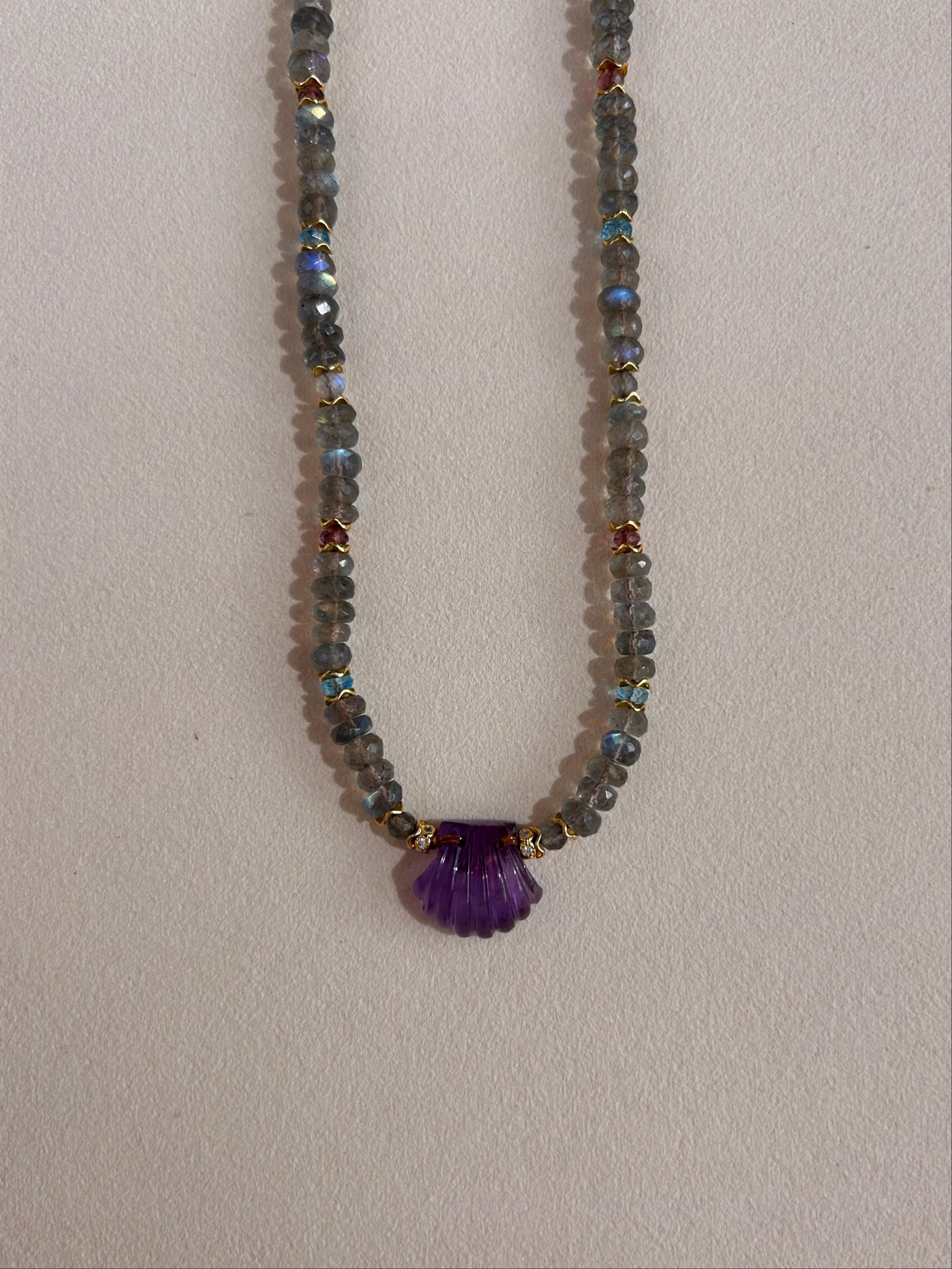 Collier Requiem des Coquillages et des Étoiles