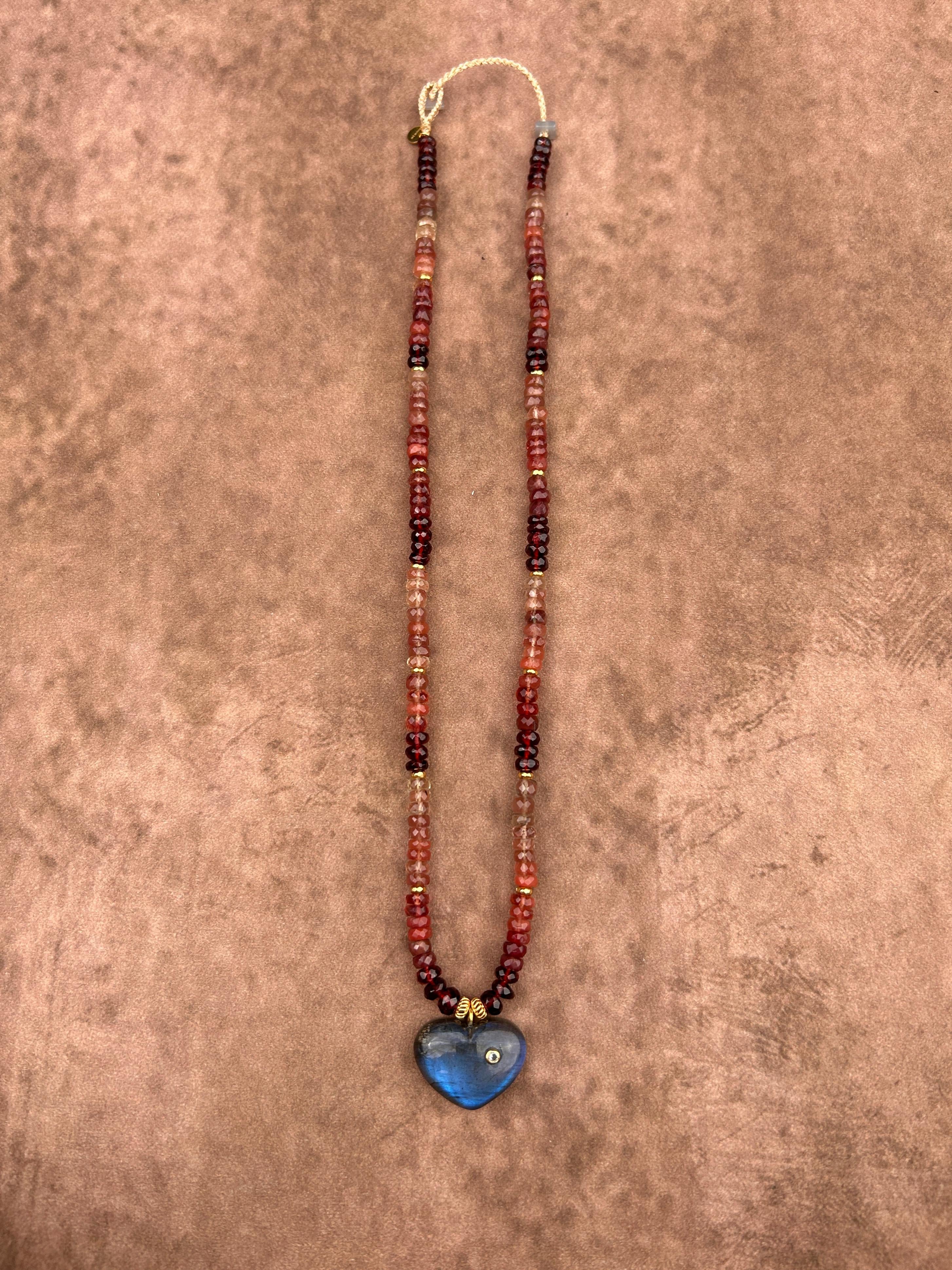 Collier de la série Cœur flâneur