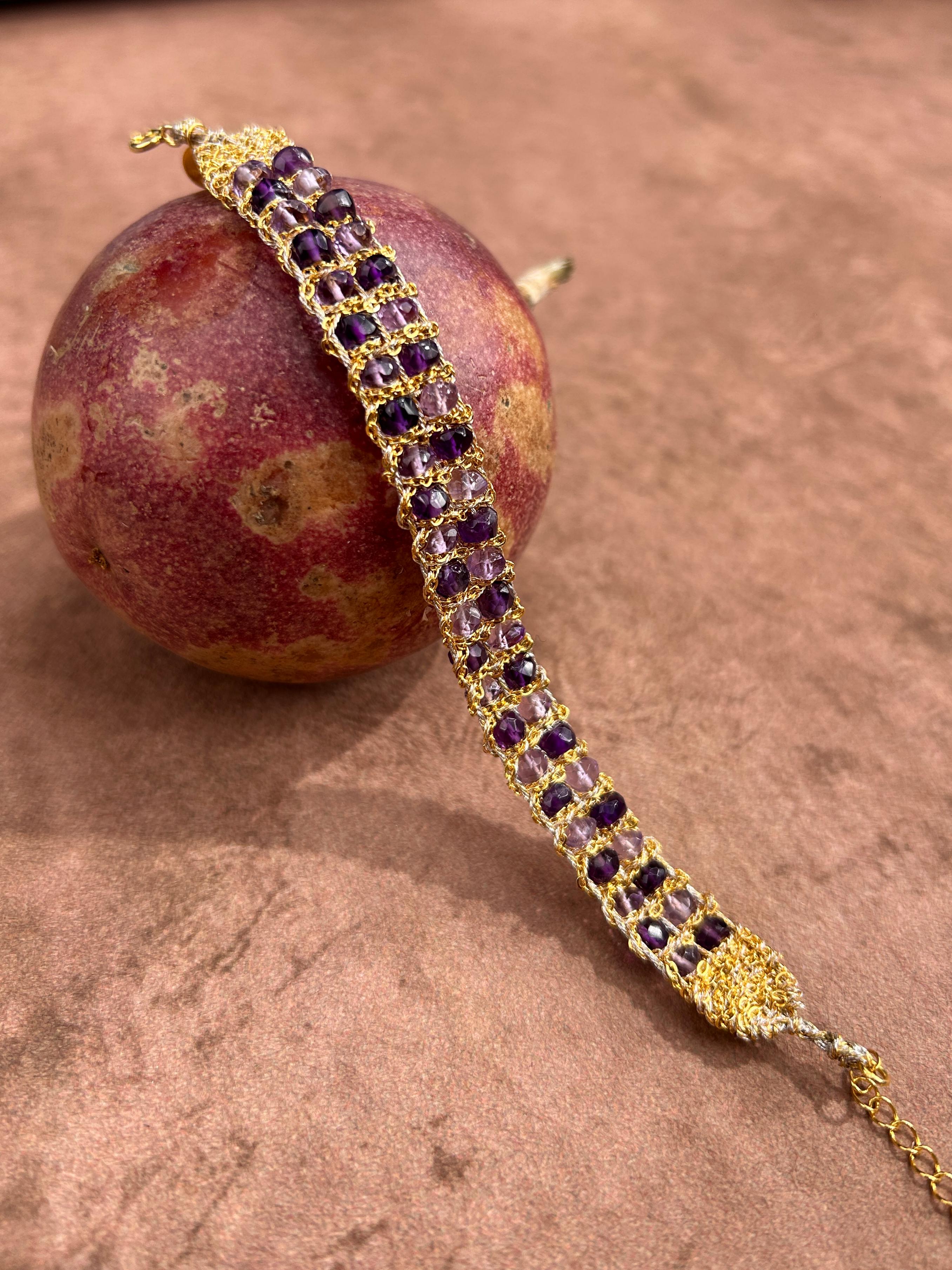 Bracelet tissé de la série Bonbon