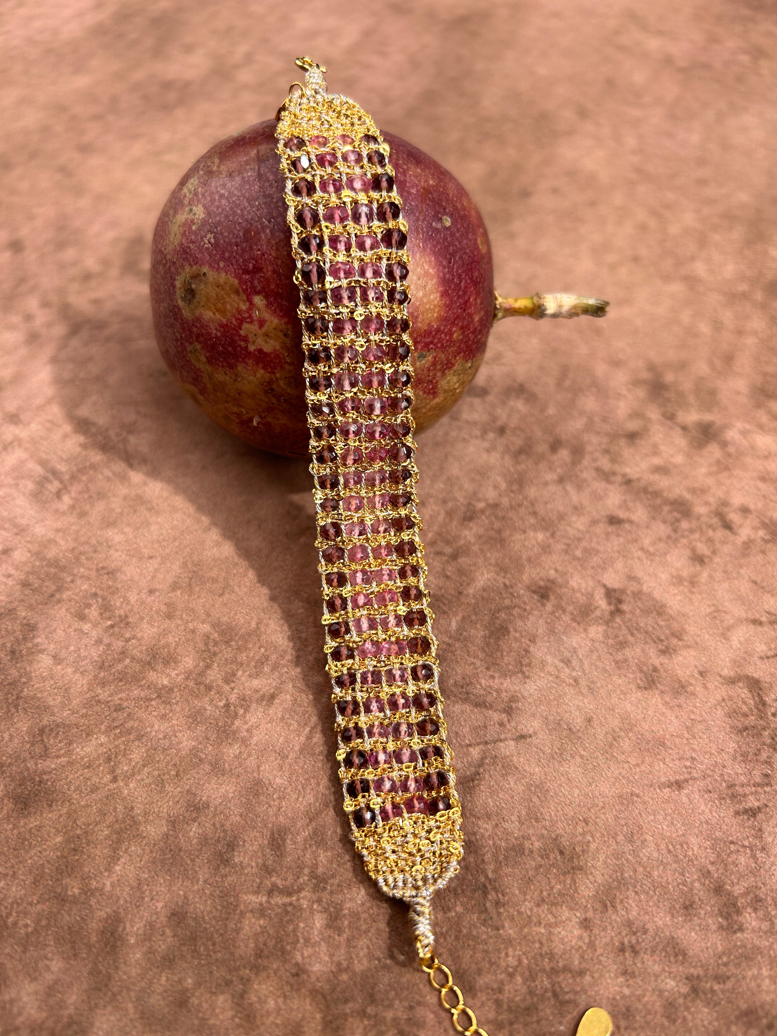 Bracelet tissé de la série Bonbon