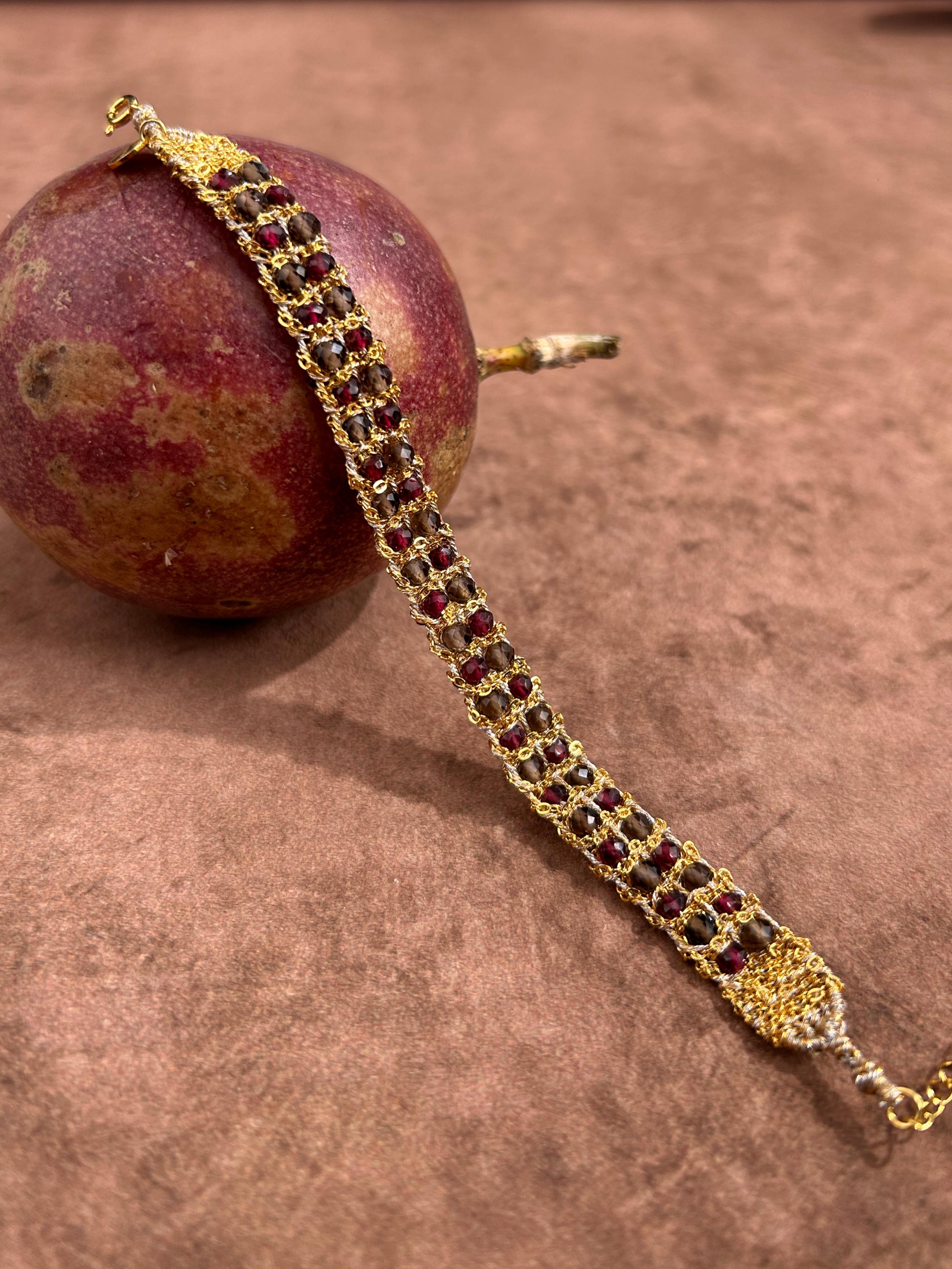 Bracelet tissé de la série Bonbon