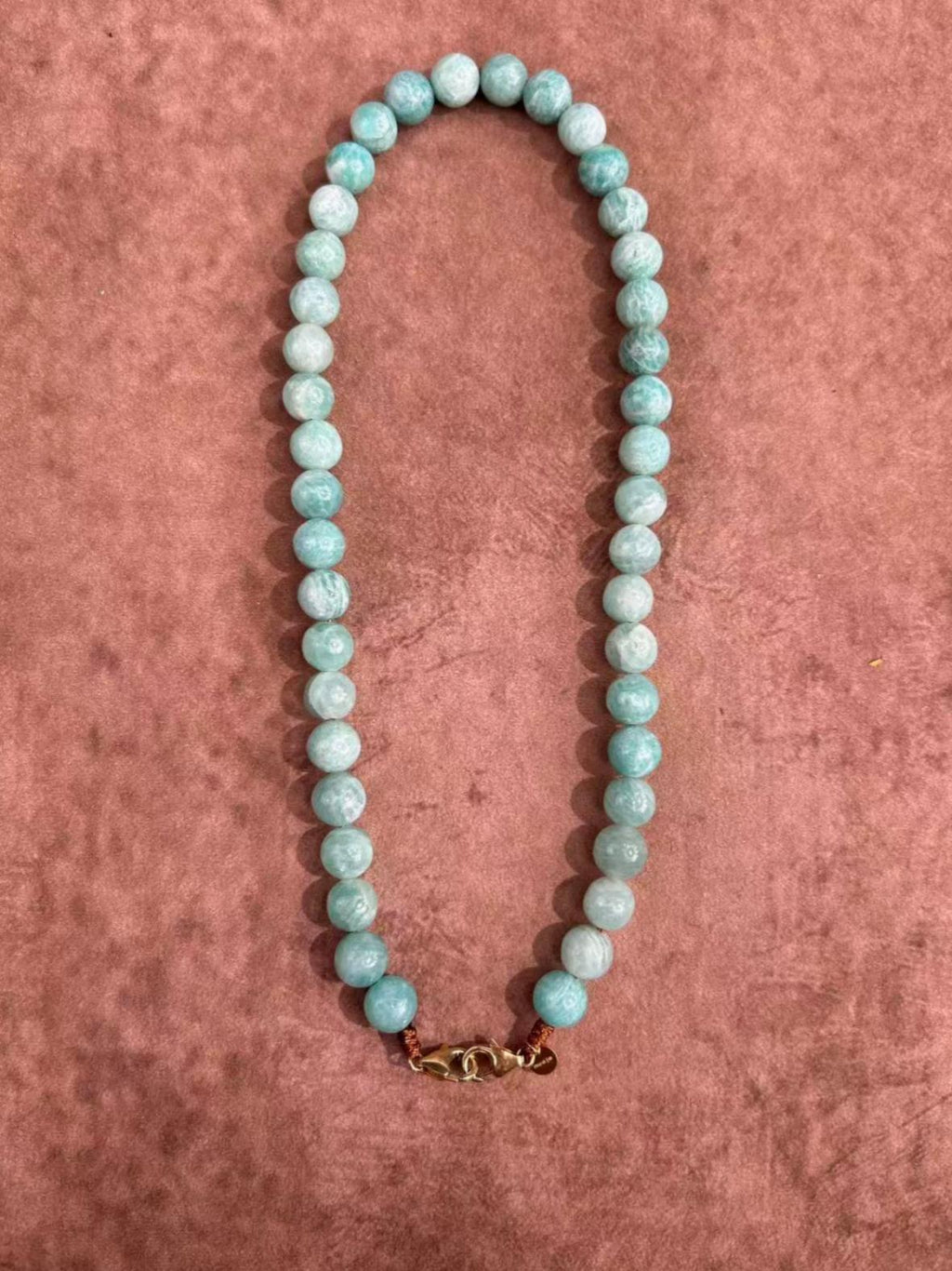 Collier en pierre d'Amazonite